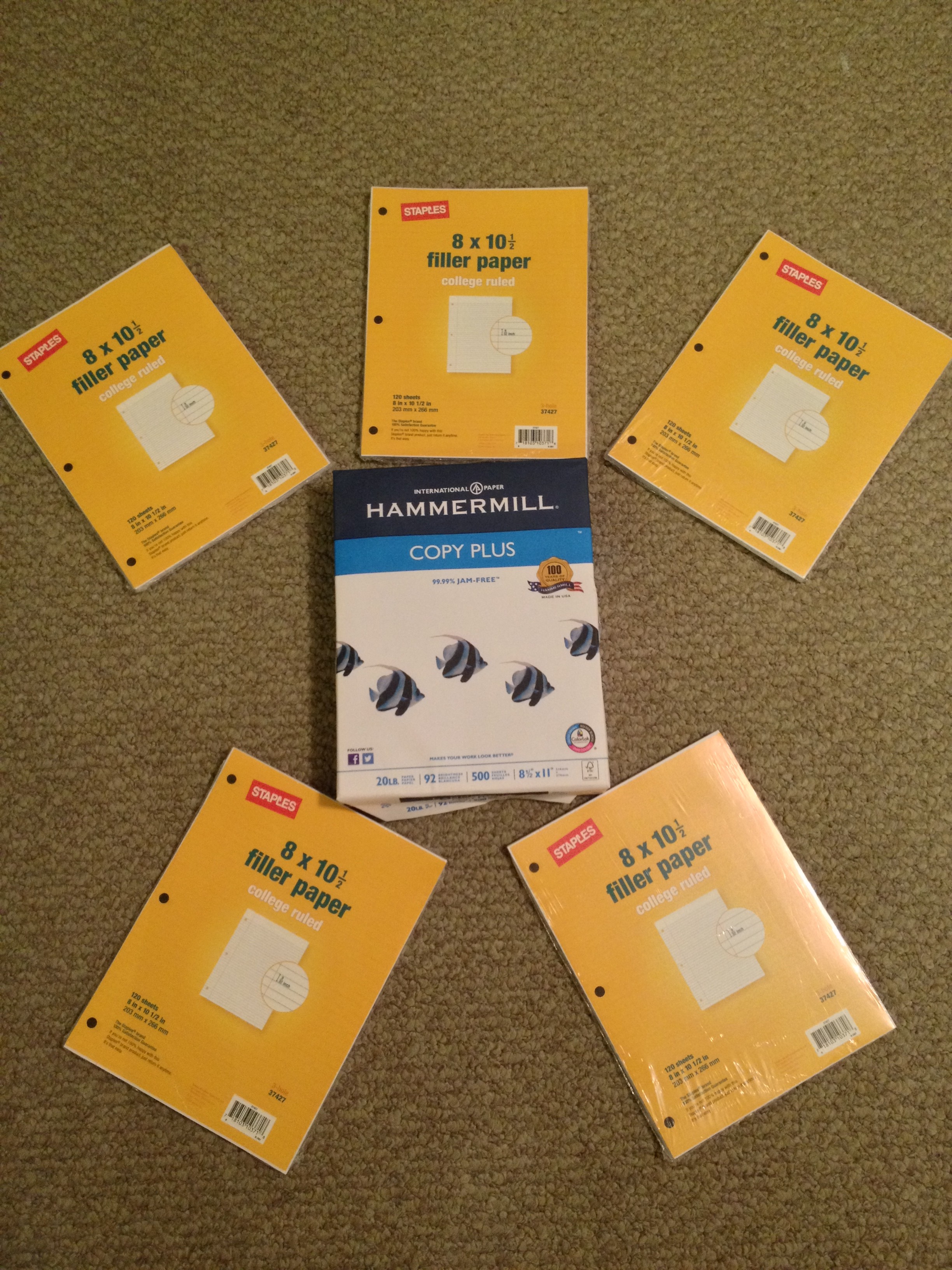 Deal Trip: Staples Free Paper